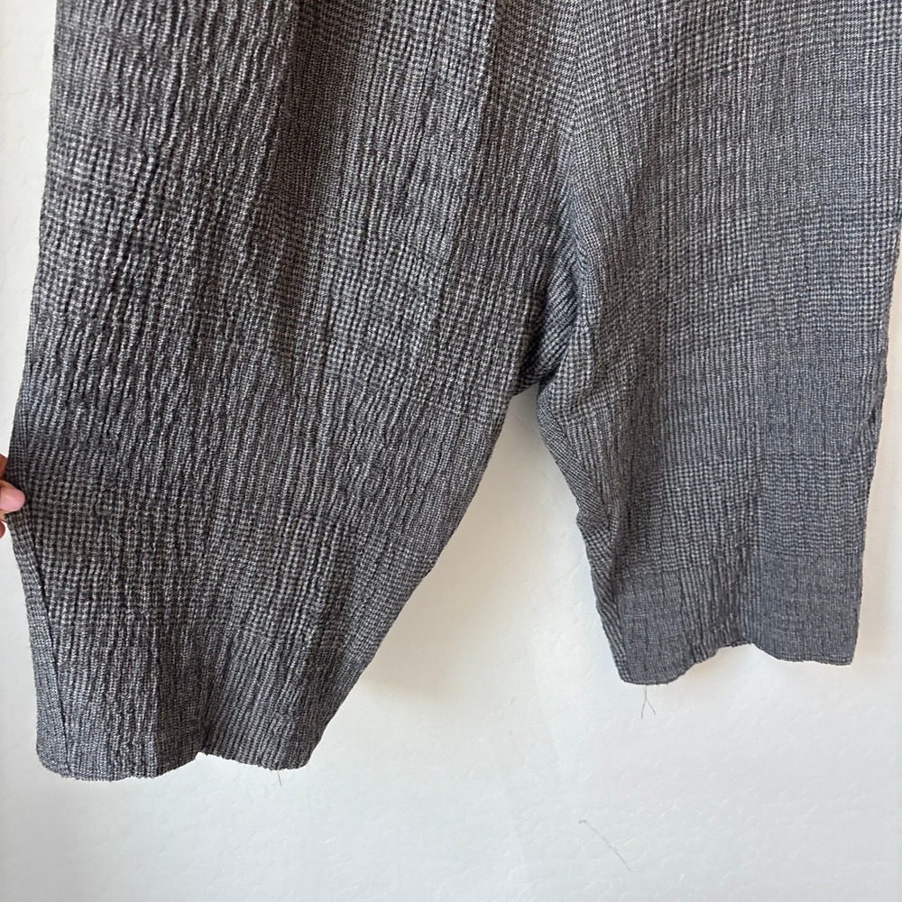 Ivan Grundahl Copenhagen Wool Blend Wide Leg Cropped Trousers Grey Size 38‎ - Picture 7 of 8